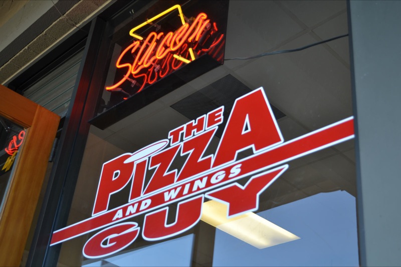 Storefront of the Pizza Guy in Flagstaff